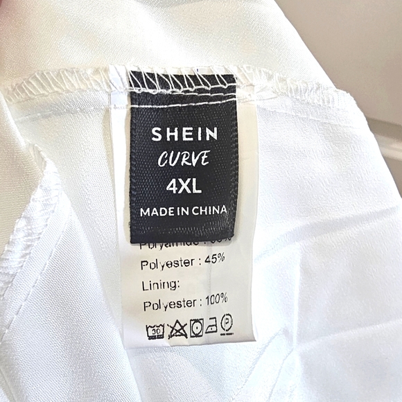 NEW White Square Neck Milkmaid Puff Sleve Midi Dress - Picture 7 of 10